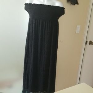 No Name Black Lace Gown